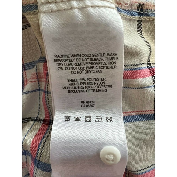 COLUMBIA PFG Plaid Button-Up Vented Fishing Shirt Blue/Pink Men's Size XXL - Picture 6 of 6